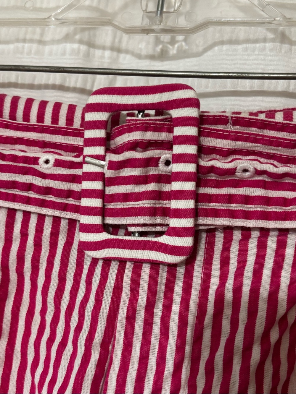A New Day High Waist Seersucker Striped Shorts Sz Small - Picture 5 of 9